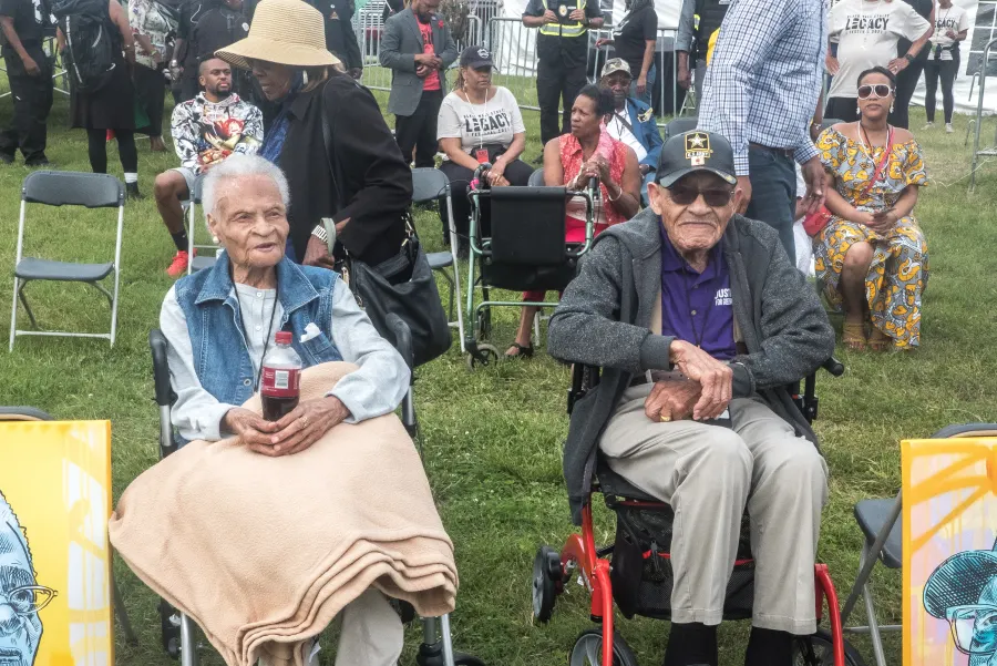 Photograph from a Terence Crutcher Foundation gathering